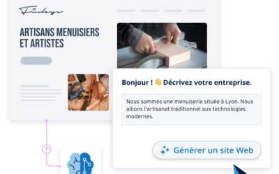 Un site web avec commerce en ligne